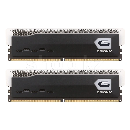 DDR-5 DIMM 32 GB 5200 MHz Geil Orion V RGB, 2x16 GB Kit, Titanium Grey, BOX (GVSG532GB5200C34ADC)