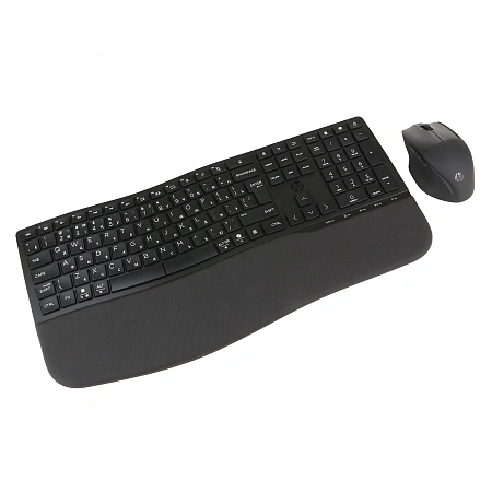 Клавиатура HP 680 Comfort, Black, USB + мышь
