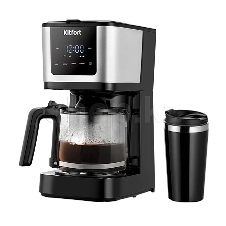 Кофеварка Kitfort КТ-7217, Black