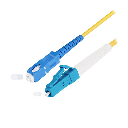 Patch cord талшықты-оптикалық SC-LC SHIP, 3m, OEM, Yellow