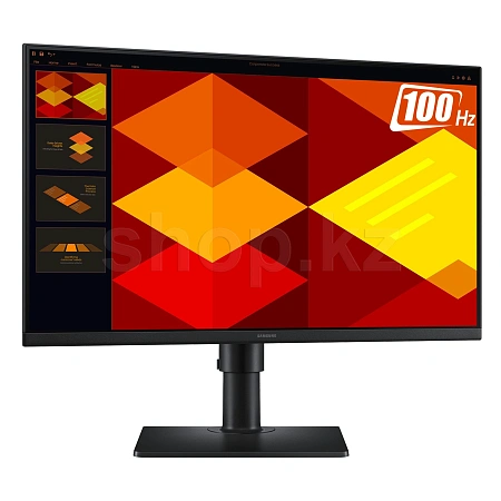 Монитор 24" Samsung Essential S4 LS24D400GAIXCI, Black