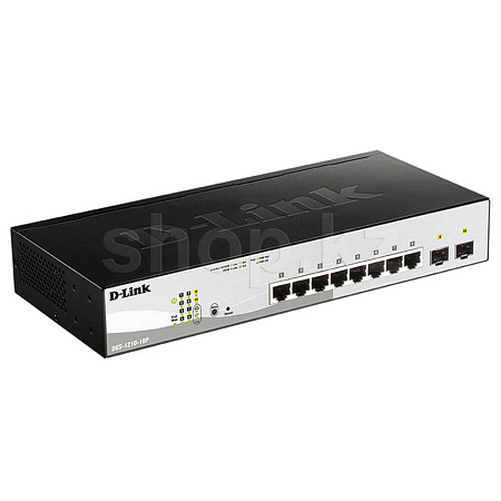 Switch 8 port D-Link DGS-1210-10P/F3