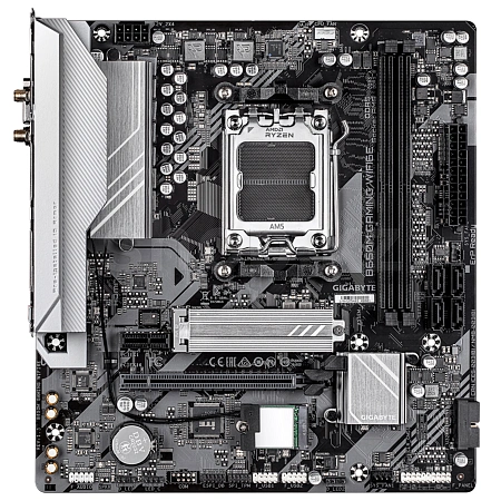 Gigabyte B650M Gaming WiFi6E, AM5 жүйелік тақтасы