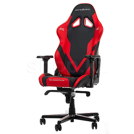 Кресло геймерское DXRacer Gladiator OH/GD001/NR, Black-Red