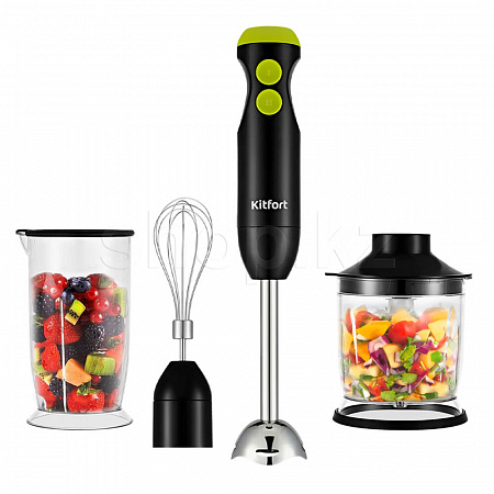 Блендер Kitfort КТ-3041-2, Black-Light green