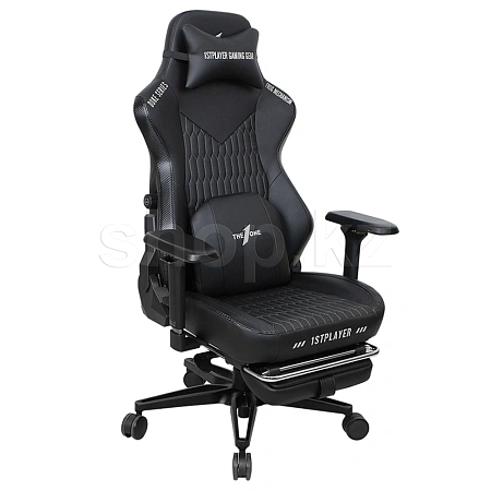 Кресло геймерское 1Stplayer DUKE-FR-BK, Black