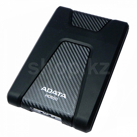 1 TB 2.5", ADATA HD650, Black сыртқы қатты дискi