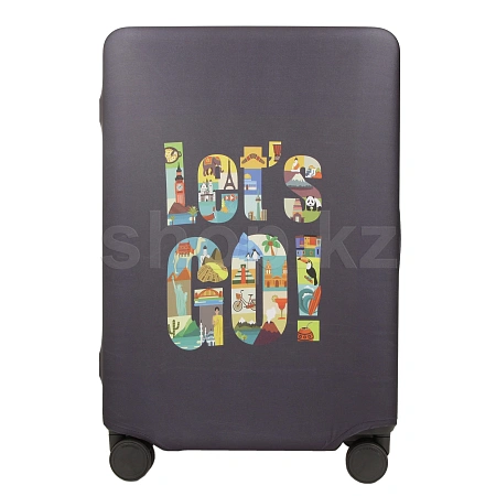 Чехол для чемодана Travelsky Lets Go M