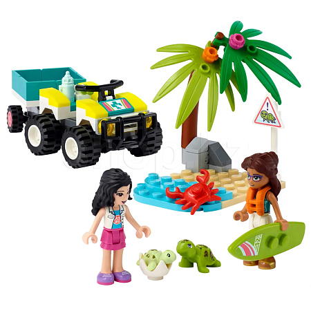 Lego, Friends конструкторы: тасбақала құтқаруға арнлағна жол талғамайтын көлік