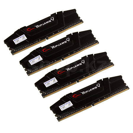 ᐈ DDR-4 DIMM 128 GB 3600 MHz G.SKILL Ripjaws V, 4x 32 GB Kit, Black ...