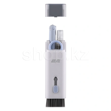 Чистящий набор 2E 7 в 1, спрей 10мл, White-Blue