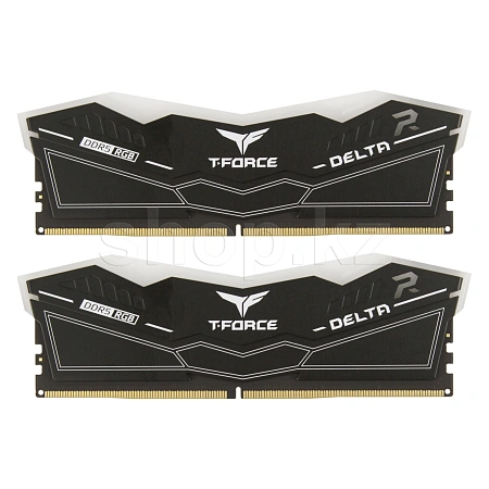 DDR-5 DIMM 48 GB 6400 MHz Team Group T-Force Delta RGB, 2x24 GB Kit, Black, BOX (FF3D548G6400HC32ADC01)