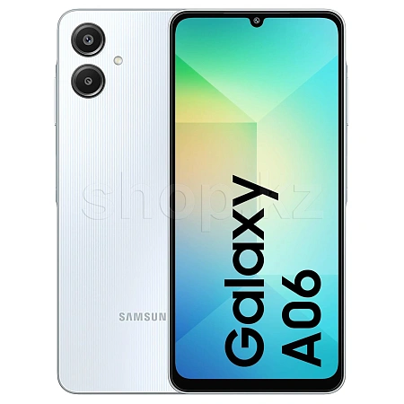 Смартфон Samsung Galaxy A06, 6 GB, 128 GB, Light Blue (SM-A065F)