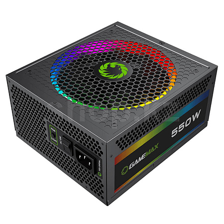 ᐈ Блок питания ATX 550 W GameMax RGB-550 – купить в интернет-магазине ...