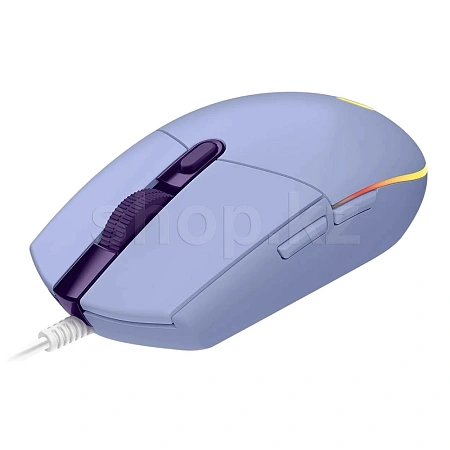 Logitech G203 LightSync, Lilac, USB тінтуірі