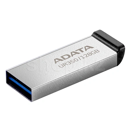 USB Флешка 128 GB ADATA UR350, USB 3.2, Black