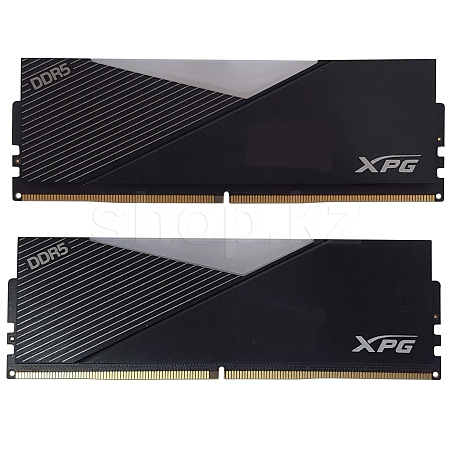 DDR-5 DIMM 32 GB 5600 MHz ADATA XPG Lancer RGB, 2x 16 GB Kit, Black, BOX (AX5U5600C3616G-DCLARBK)