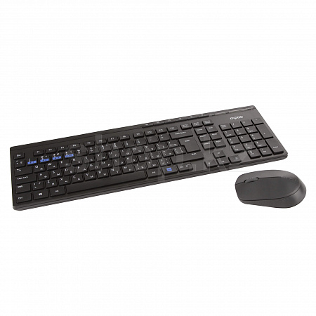Клавиатура Rapoo 8100M, Black, USB, Bluetooth + мышь