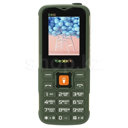 TeXet TM-D400, Green ұялы телефоны