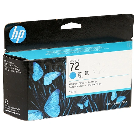 HP C9371A No 72, Сyan картриджi