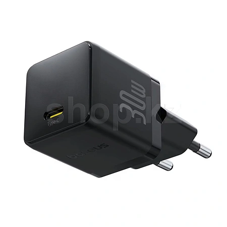 Зарядное устройство Baseus Palm 1C 30W, сеть, для USB Type-C устройств, Cluster Black