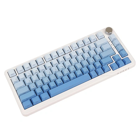 Клавиатура Ajazz AK820 Max, Sea Salt Switch V2, Blue, USB