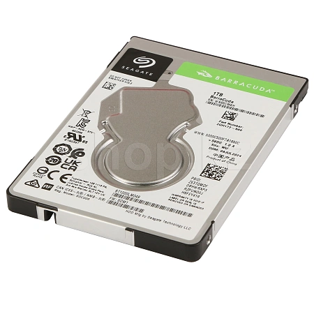Жесткий диск HDD 1 TB Seagate Barracuda, 2.5", 128 MB, SATA III (ST1000LM049)
