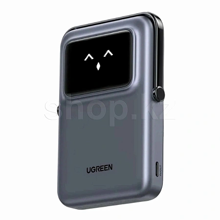 Мобильный аккумулятор Ugreen PB764, 10000 mAh, Grey
