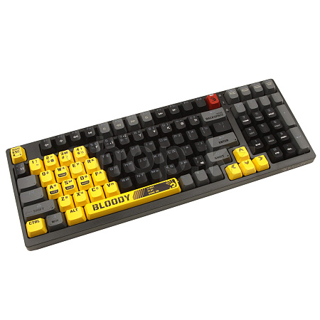 Клавиатура A4Tech Bloody S98 Sports, Lime, USB
