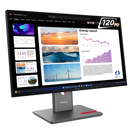 23.8" Lenovo ThinkVision P24Q-40, Raven Black мониторы