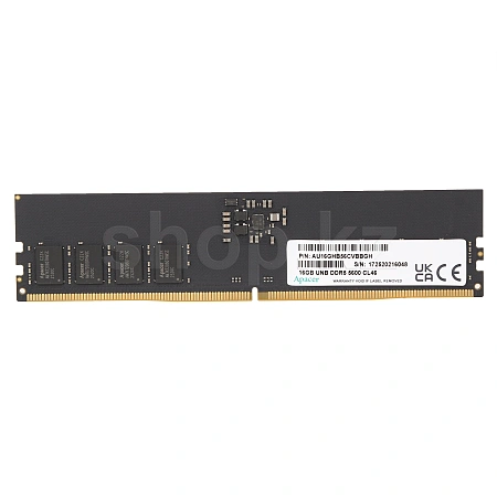 DDR-5 DIMM 16 GB 5600 MHz Apacer, BOX (FL.16G2C.PKH)