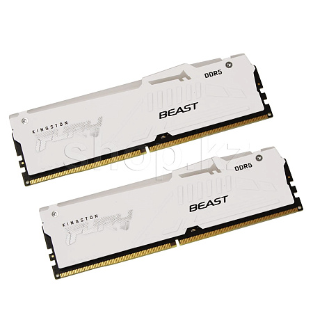 DDR-5 DIMM 32 GB 5200 MHz Kingston Fury Beast RGB, 2x16 GB Kit, BOX (KF552C36BWEAK2-32)