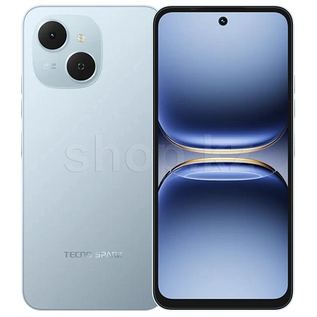 Смартфон Tecno Spark 40C, 4 GB, 128 GB, Ripple Blue (KM4K)
