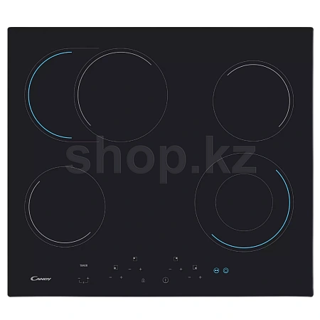 Электрическая варочная поверхность Candy CH64EXCP, Black