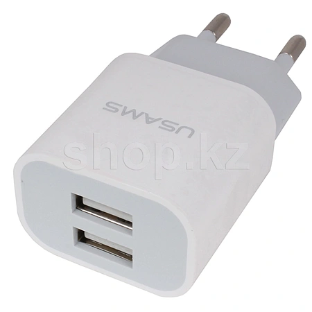 Usams US-CC23, USB, White зарядтау құрылғысы