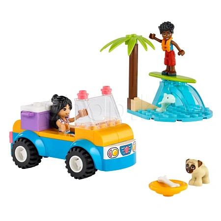 Конструктор Lego, Friends: Развлечения на пляжном кабриолете