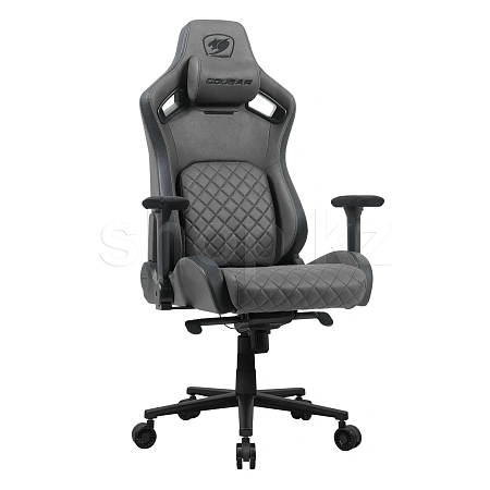 Кресло игровое компьютерное Cougar Defensor S Jet Gray F, Gray