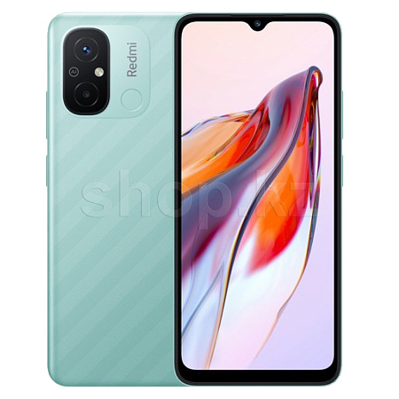 Смартфон Redmi 12C, 4 GB, 128 GB, Mint Green