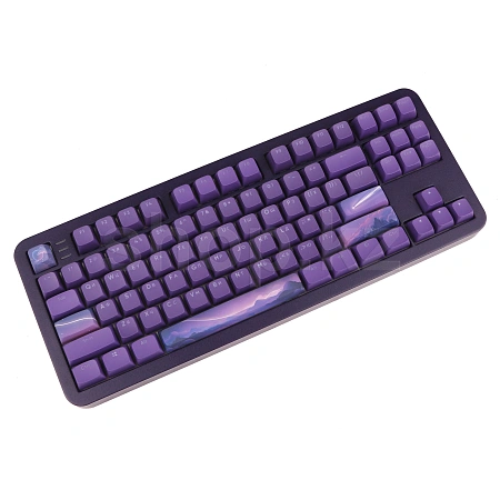 Клавиатура Dark Project ALU87B Celestial, g3ms Voidstone Switch, Purple