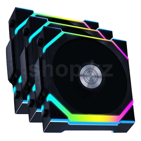 Lian Li Uni Fan SL Wireless 120 ARGB, 12cm, Black корпусына арналған желдеткіш жиынтығы