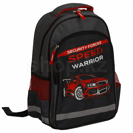 Школьный рюкзак ПИФАГОР Speed warrior 270657, Grey