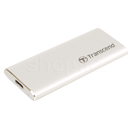 Внешний SSD накопитель 500 GB, Transcend ESD260C, Silver