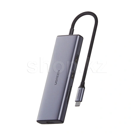 USB Type-C Multi Function UGREEN CM490, USB-C, 1m, BOX ауыстырғышы
