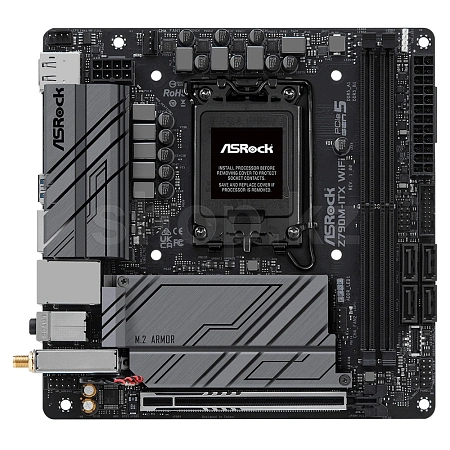 ASRock Z790M-ITX WiFi, LGA1700 жүйелік тақтасы
