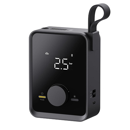 Компрессор портативный HOTO Air Pump Pro, QWCQB003, Black