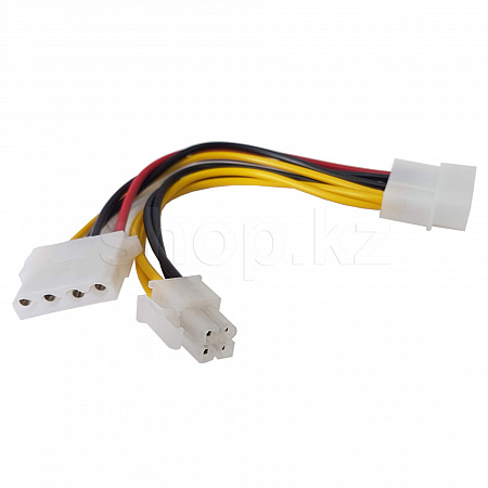 Cablexpert CC-PSU-4, PCI-Express 4pin - 2хMolex, 0.15m, OEM қуат кәбілі