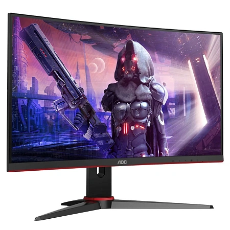 23.6" AOC C24G2AE/BK, Black-Red мониторы