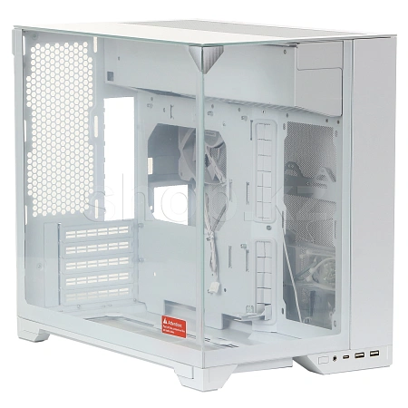 Корпус Lian Li O11 Vision-M, White