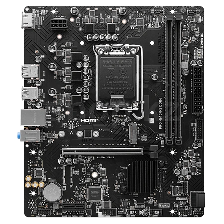 Материнская плата MSI PRO H610M-S DDR4, LGA1700