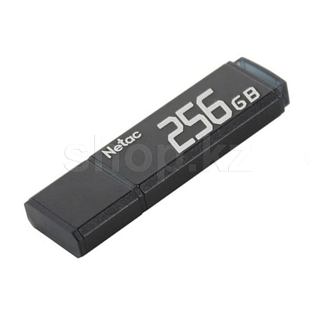 USB 256 GB Netac U351, USB 3.0, Black флешкасы
